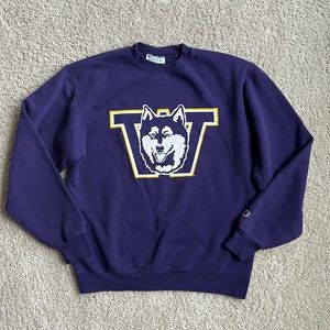 University of Washington Huskies Champion crewneck sweatshirt